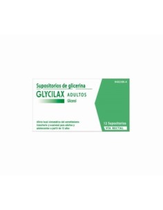 GLYCILAX ADULTOS 3,31 g 12 SUPOSITORIOS