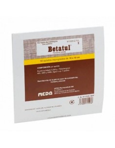 BETATUL 250 mg 10 APOSITOS IMPREGNADOS