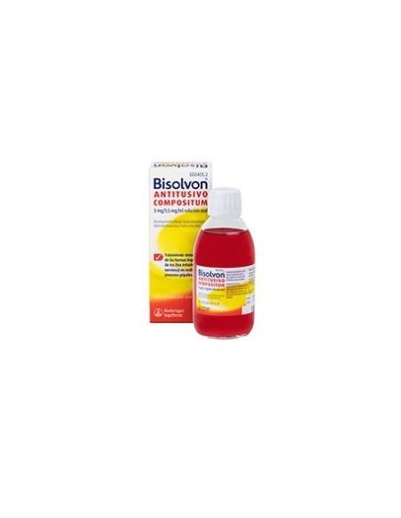 BISOLVON ANTITUSIVO COMPOSITUM 3 mg/ml + 1,5 mg/ml SOLUCION ORAL 1 FRASCO 200 ml