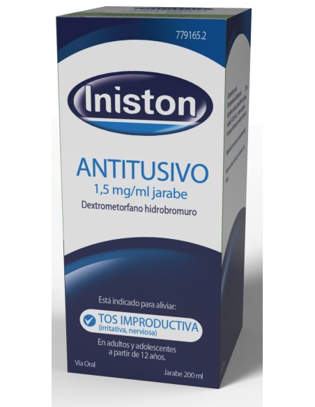 INISTON TOS 1,5 mg/ml JARABE 1 FRASCO 200 ml