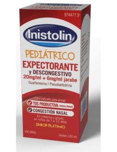 INISTON MUCOSIDAD Y CONGESTION 20 mg/ml + 6 mg/ml JARABE 1 FRASCO 120 ml