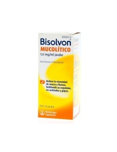 BISOLVON MUCOLITICO 1,6 mg/ml JARABE 1 FRASCO 200 ml
