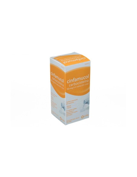CINFAMUCOL CARBOCISTEINA 50 mg/ml SOLUCION ORAL 1 FRASCO 200 ml