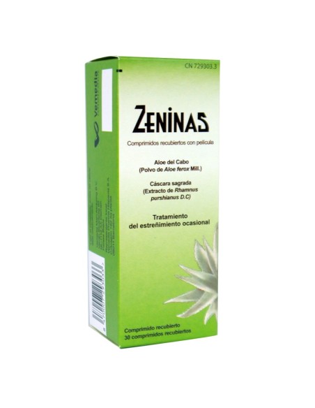 ZENINAS 30 COMPRIMIDOS RECUBIERTOS