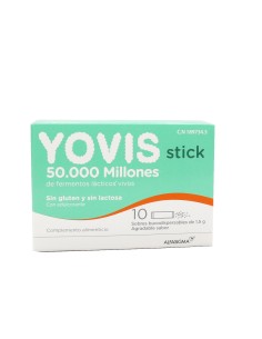 YOVIS STICK 10 SOBRES BUCODISPENSABLES