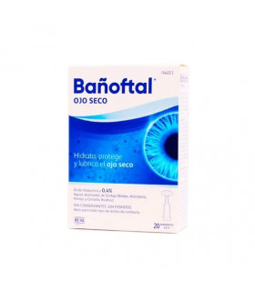 BAÑOFTAL OJO SECO 20 MONODOSIS 0,5 ML