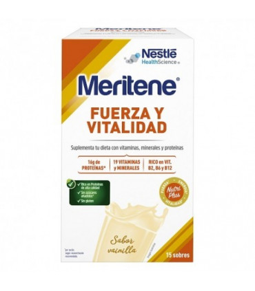 MERITENE 30 G 15 SOBRES VAINILLA