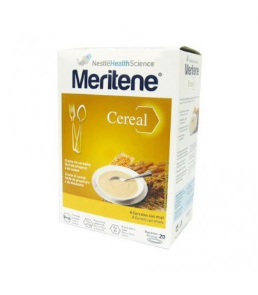 MERITENE CEREAL 8 CEREALES CON MIEL 300 G 2 BOLSAS