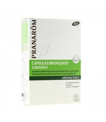 PRANAROM AROMAFORCE BRONQUIOS BIO 30 CAPSULAS