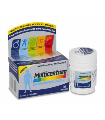 MULTICENTRUM HOMBRE 50+ 30 COMPRIMIDOS