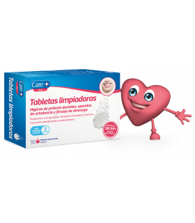 CARE+ TABLETAS LIMPIADORAS 40+20GRATIS