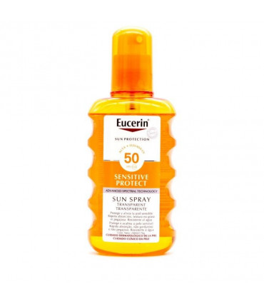 EUCERIN SUN PROTECTION 50 SPRAY TRANSPARENTE SEN 200 ML
