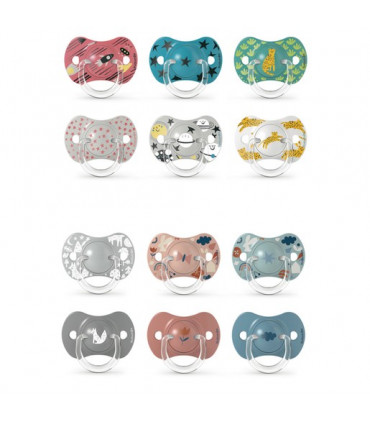 CHUPETE SILICONA FISIOLOGICO SUAVINEX 6-18 M 2 UNIDADES