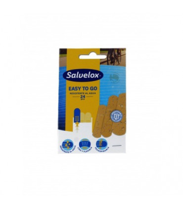 SALVELOX EASY TO GO APOSITO ADHESIVO RESISTENTE 24 U