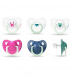 CHUPETE SILICONA T ANATOMICA SUAVINEX NOCHE 0- 6 M 2 U