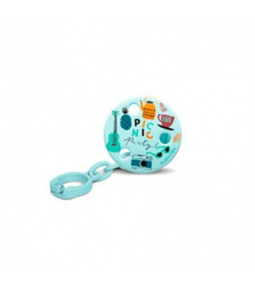 BROCHE CON CADENA SUAVINEX DECORADO