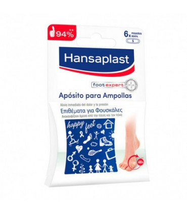 HANSAPLAST AMPOLLAS HIDROCOLOIDE T- PEQ 6 U