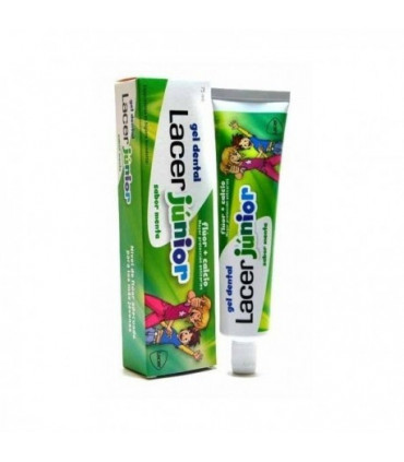 LACER JUNIOR GEL DENTAL 75 ML MENTA