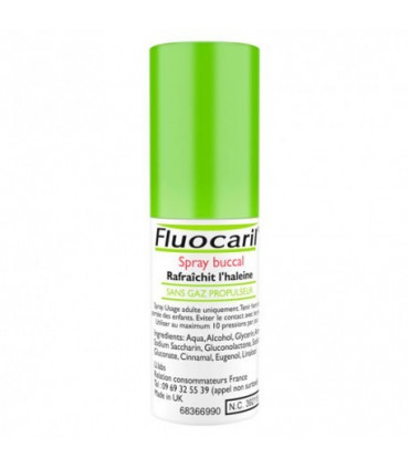 FLUOCARIL SPRAY ORAL 15 ML