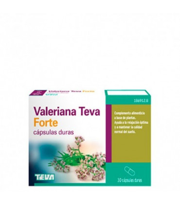 VALERIANA TEVA FORTE 30 CAPSULAS DURAS