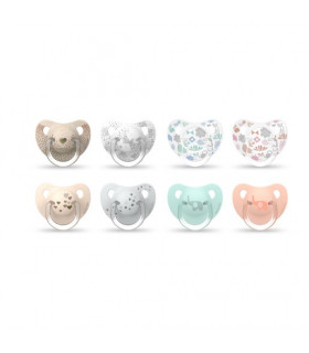 CHUPETE SILICONA ANATOMICO SUAVINEX CLASICO 6-18M 2 U