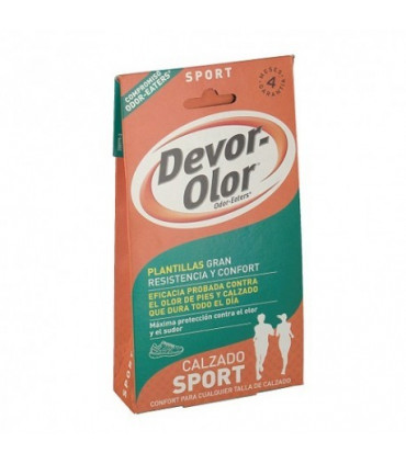 DEVOR OLOR PLANTILLAS SPORT RESISTENCIA Y CONFORT