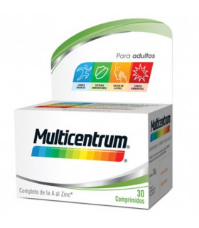 MULTICENTRUM 30 COMPRIMIDOS