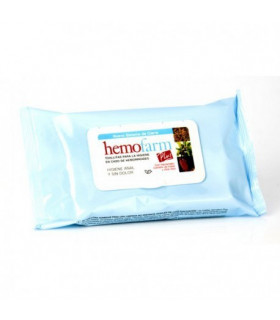 HEMOFARM PLUS TOALLITAS SOBRE 60 TOALLITAS CIERRRE TAPA DURA