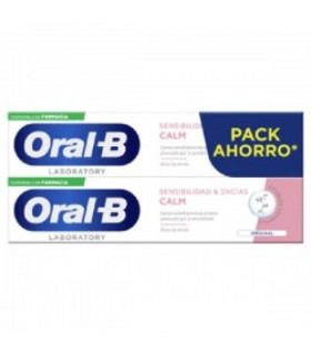 ORAL-B SENSIBILIDAD Y ENCIAS CALM 2 TUBOS PACK AHORRO