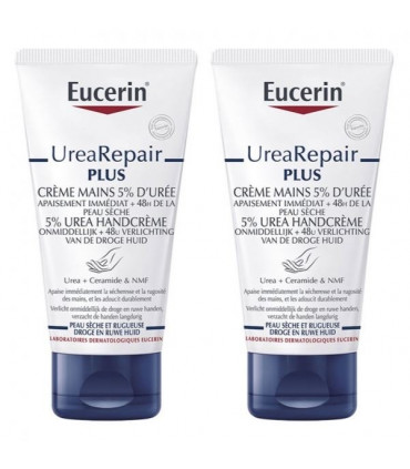 DUPLO CREMA DE MANOS UREA REPAUR PLUS EUCERIN