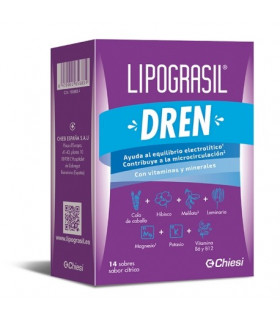 LIPOGRASIL DREN 8G 14 SOBRES CITRICOS