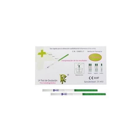 RF OVULACION TEST LH TEST DE OVULACION 10 TEST
