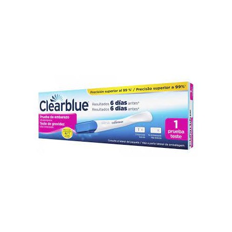 CLEARBLUE PRUEBA DE EMBARAZO ULTRATEMPRANA 6 DIAS ANTES DIGITAL