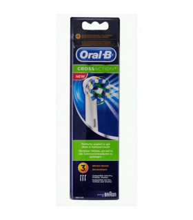 CEPILLO DENTAL ELECTRICO RECAMBIO ORAL B CROSS A 3 CABEZALES