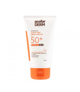 ACOFARDERM SPF 50+ LOCION SOLAR PIELES ATOPICAS 150 ML
