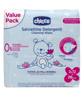 CHICCO TRIPACK TOALLITAS