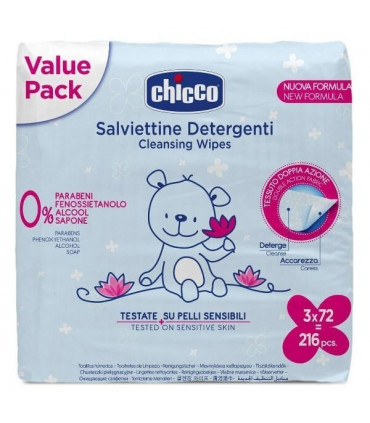 CHICCO TRIPACK TOALLITAS
