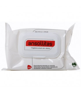 ANSOLLITAS TOALLITAS HIGIENE ANAL 50 TOALLITAS