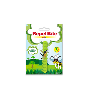 REPEL BITE NIÑOS PULSERA CON CITRONELA 1 UNIDAD PERSONALIZABLE