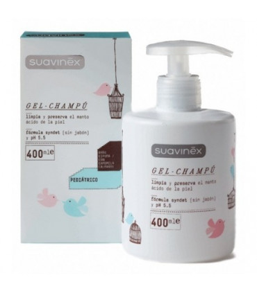 SUAVINEX PEDIATRIC GEL CHAMPU SYNDET 400 ML