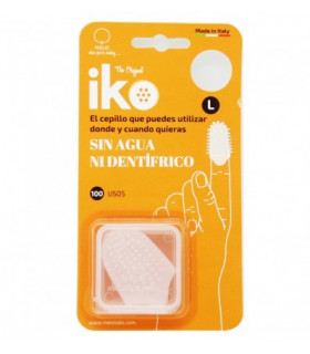 CEPILLO DE DEDO SIN AGUA NI DENTIFRICO TALLA M IKO