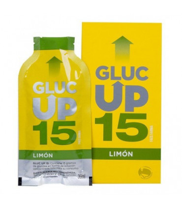GLUC UP 15 FAES FARMA SABOR LIMON  5 STICKS