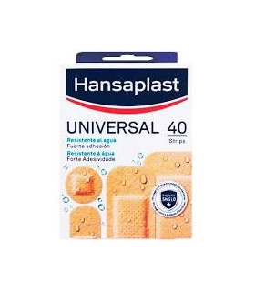 HANSAPLAST UNIVERSAL APOSITO ADHESIVO SURTIDO 40 STRIPS