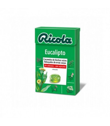 RICOLA CARAMELOS SIN AZUCAR EUCALIPTUS 50 G
