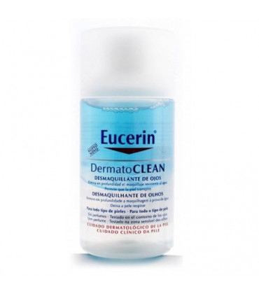 EUCERIN DERMATOCLEAN DESMAQUILLANTE OJOS 125 ML