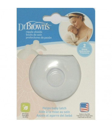 PEZONERA SILICONA DR BROWN´S 2 UNIDADES TALLA 1 PACK