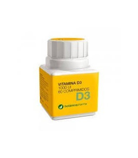 VITAMINA D3 BOTANICAPHARMA 60 COMPRIMIDOS