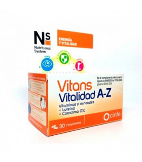 VITANS VITALIDAD A-Z 30 COMPRIMIDOS