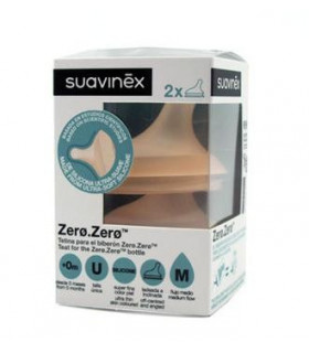 TETINA SILICONA ANTICOLICO SUAVINEX FLUJO M