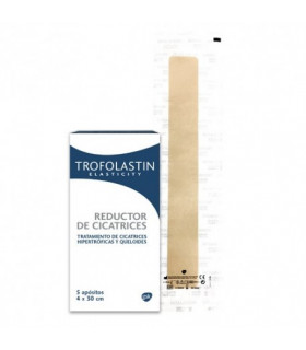TROFOLASTIN REDUCTOR DE CICATRICES 4 X 30 CM 5 U